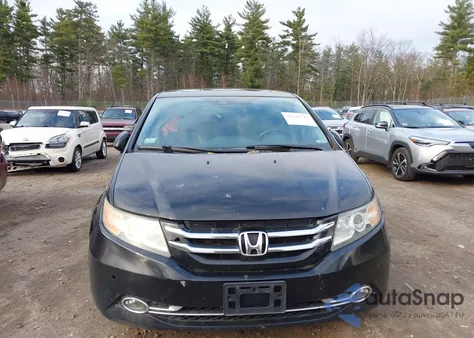 2014 Honda Odyssey Touring/Touring Elite из США, поврежденный, VIN 5FNRL5H95EB037441